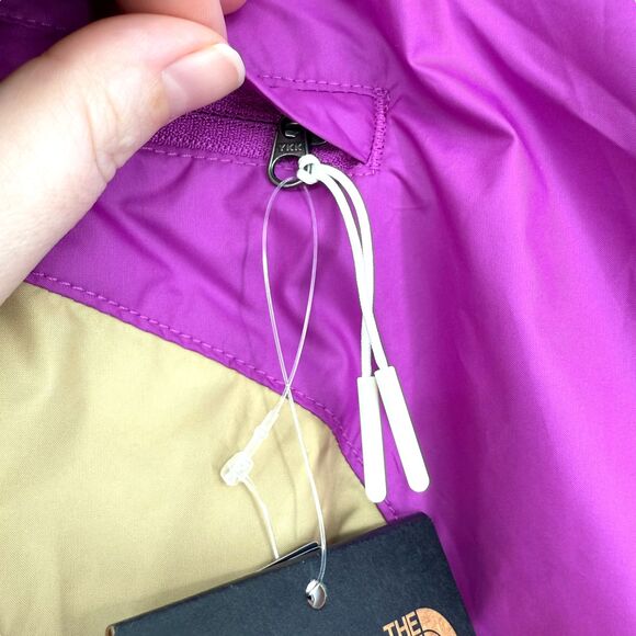 The North Face Jogger Pants Women's Plus 3X Hydrenaline Khaki Purple Windbreaker - Picture 10 of 13